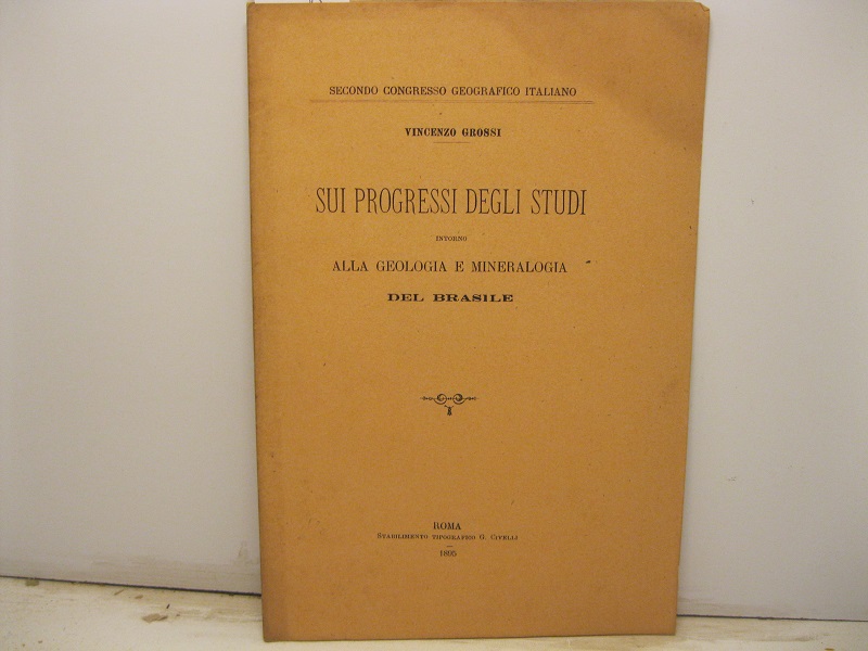 Sui progressi degli studi intorno alla geologia e mineralogia del …