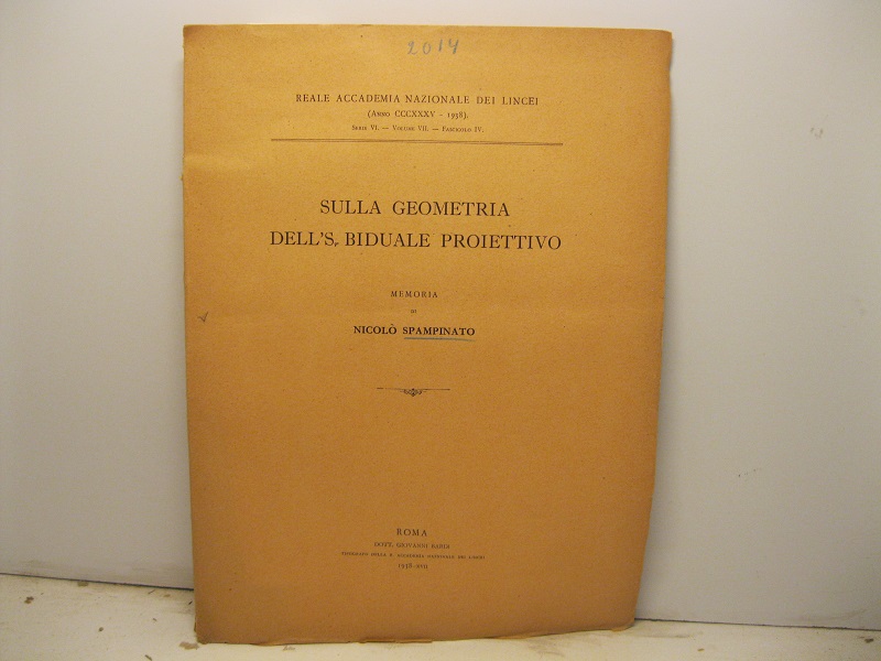 Sulla geometria dell'Sr biduale proiettivo