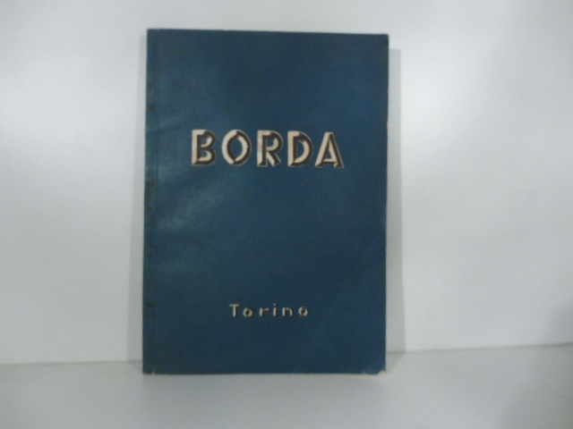 T. Borda & C., Torino. Forniture per elettricita' ed industria. …
