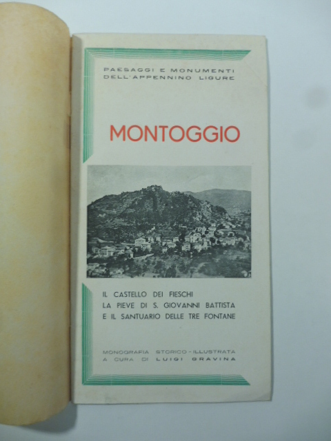 Tappe e ricordi di Valle Scrivia. Montoggio