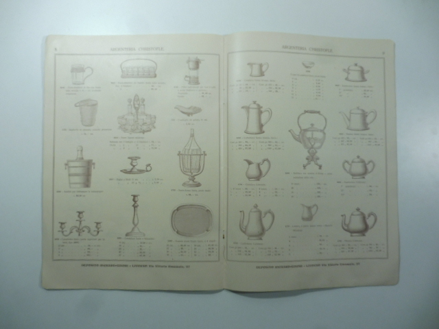 Tariffa-album delle posaterie & argenterie della casa Christoffe & Cie. …
