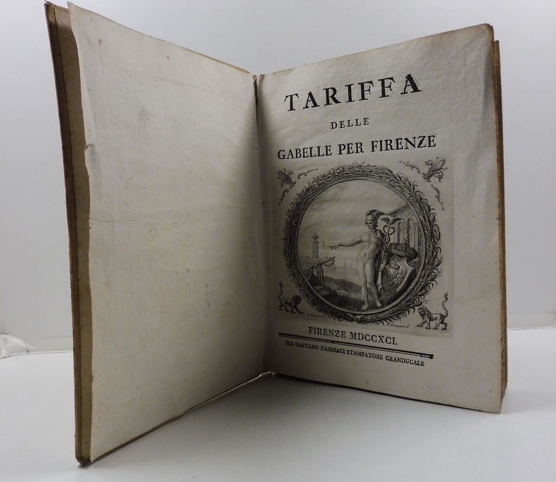 Tariffa delle gabelle per Firenze