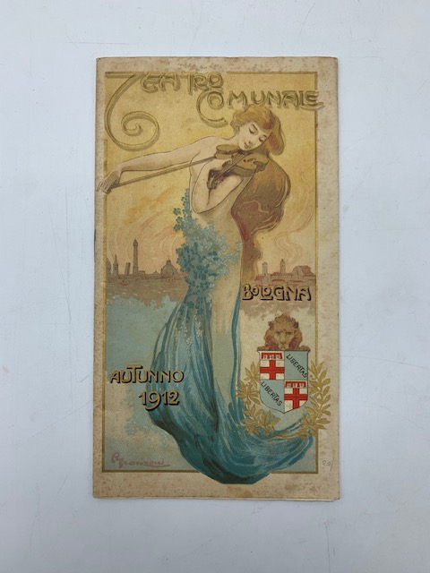 Teatro comunale Bologna, autunno 1912 (Programma)