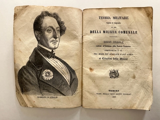 Teoria militare esposta in compendio ad uso della milizia comunale. …