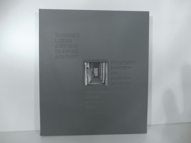 The market in Ljubljana designed by the architect Joze Plecnik. …