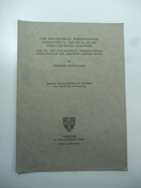 The Non-Metrical Morphological Characters of the Northern Chinese Skull