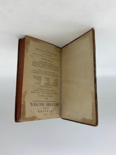 The strains of the British Muses being a select variety …