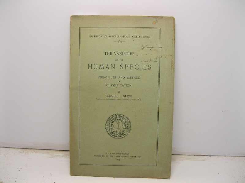 The varieties of the human species. Principles and method of …