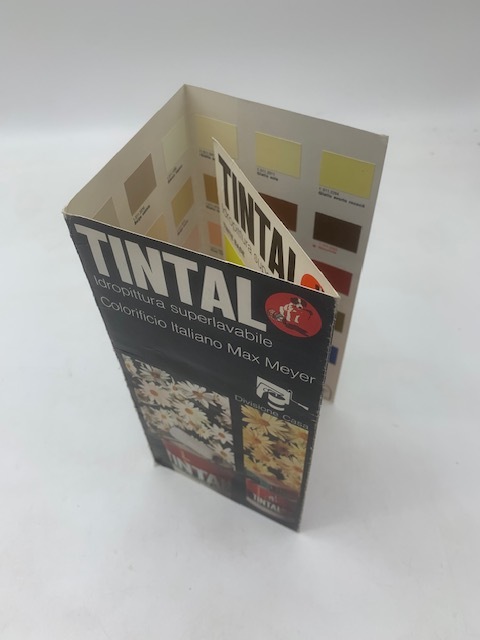 Tintal. Idropittura superlavabile. Colorificio italiano Max Mayer. Divisione casa