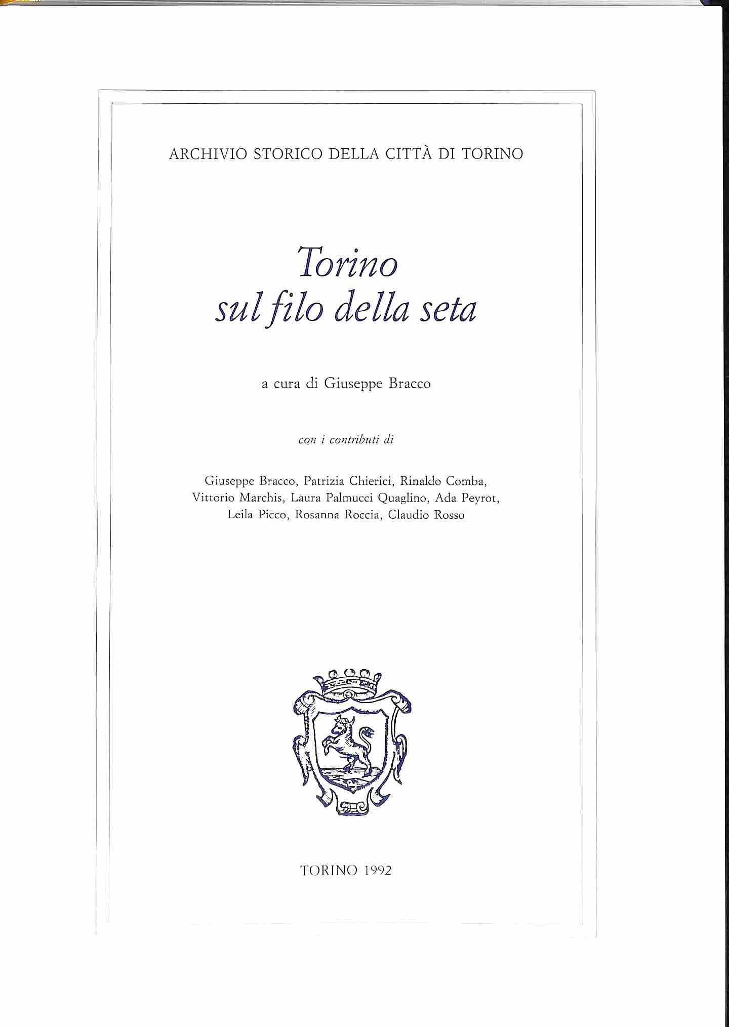 Torino sul filo della seta