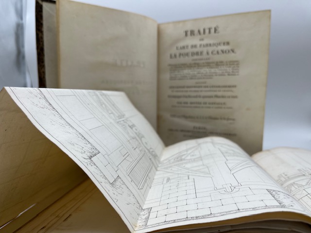 Traite' de l'art de fabriquer la poudre a canon.accompagne' d'un …