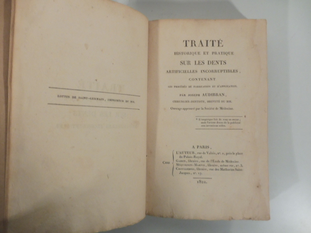 Traite' historique et pratique sur les dents artificielles incorruptibles contenant …