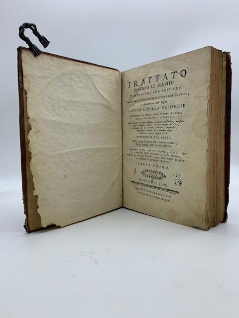 Trattato intorno le servitu' tanto civili che rustiche conforme la …