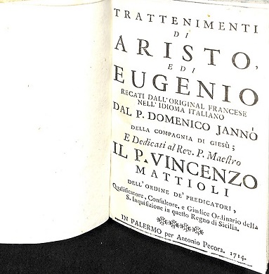 Trattenimenti di Aristo e di Eugenio recati dall'originale francese nell'idioma …