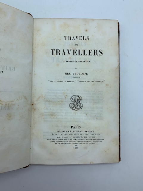 Travels and travellers a series of sketches.