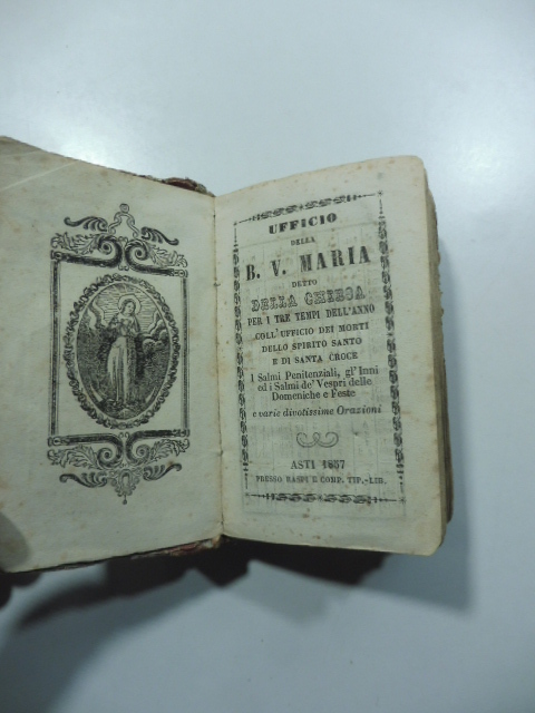 Ufficio della B. V. Maria detto della Chiesa per i …