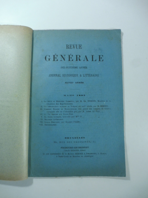Un ambassadeur flamand en Turquie au XVI siecle
