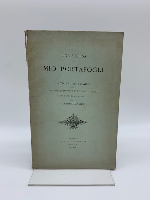 Una scorsa nel mio portafogli. Notizie e carte sparse sopra …