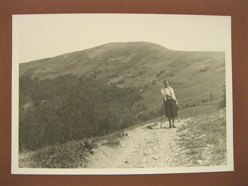 Val Borbera. Il Monte Ebro dalla Costa dell'Uccellaia. Fotografia originale