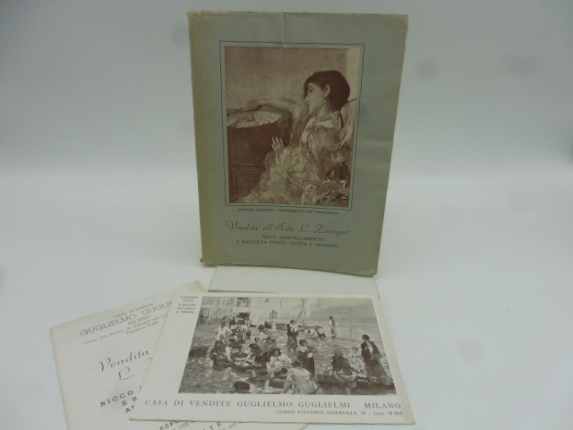 Vendita all'asta L. Zwerger. Ricco ammobiliamento e raccolta d'arte antica …