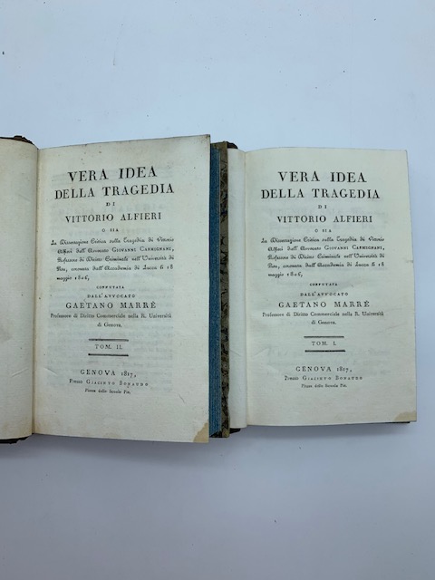 Vera idea della tragedia di Vittorio Alfieri o sia la …
