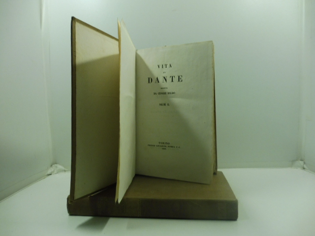 Vita di Dante. Volume I (-II)