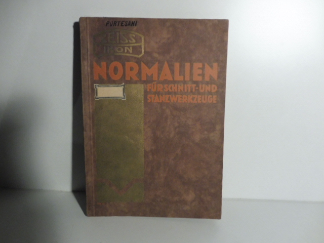Zeiss Ikon Normalien Furschnitt und stanzwerkzeuge