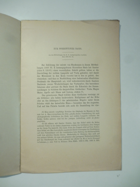 Zur Sorrentiner Basis