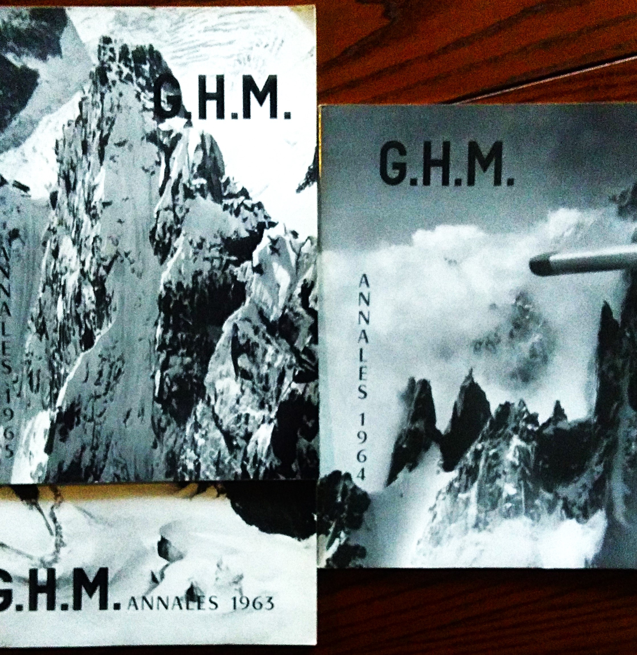 Groupe de Haute Montagne. Annales 1963 - 1964 - 1965.