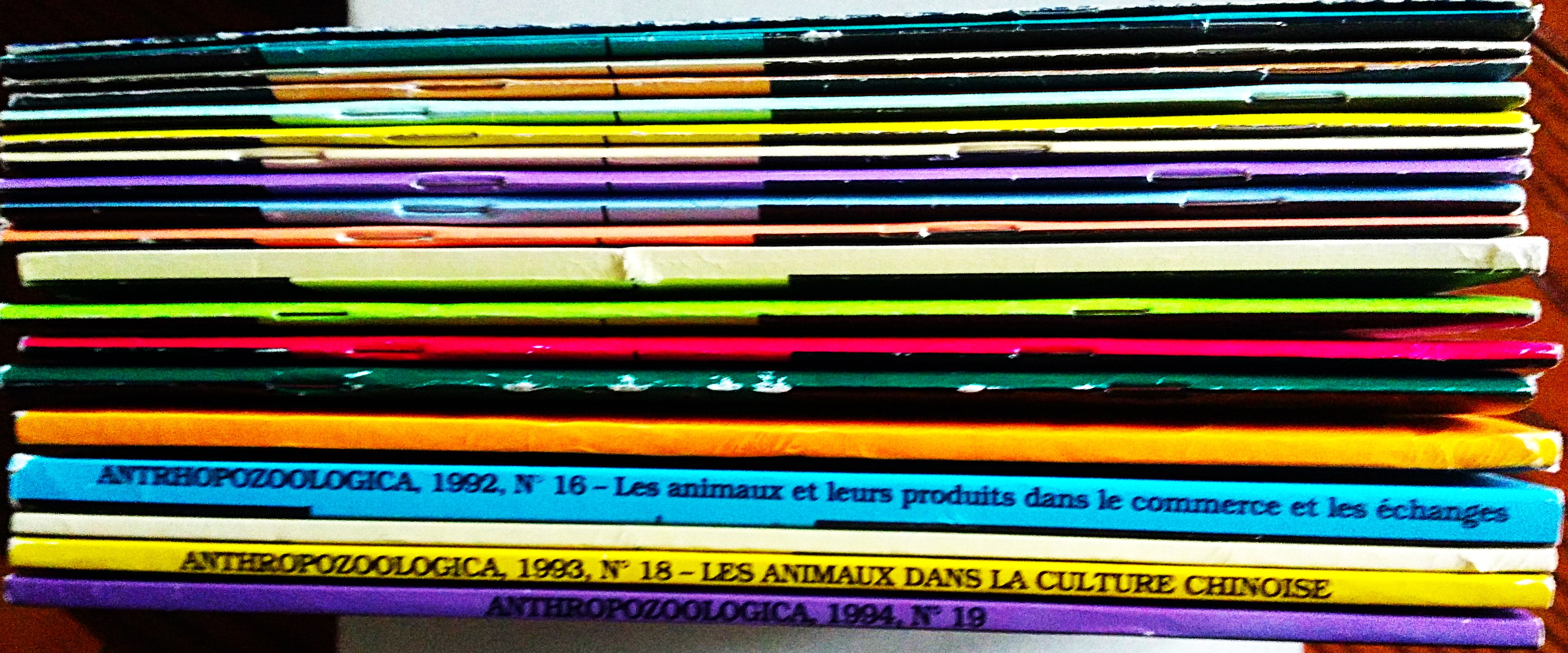 Anthropozoologica. Bulletin de "L'Homme et l'Animal, societé de Recherche Interdisciplinaire". …