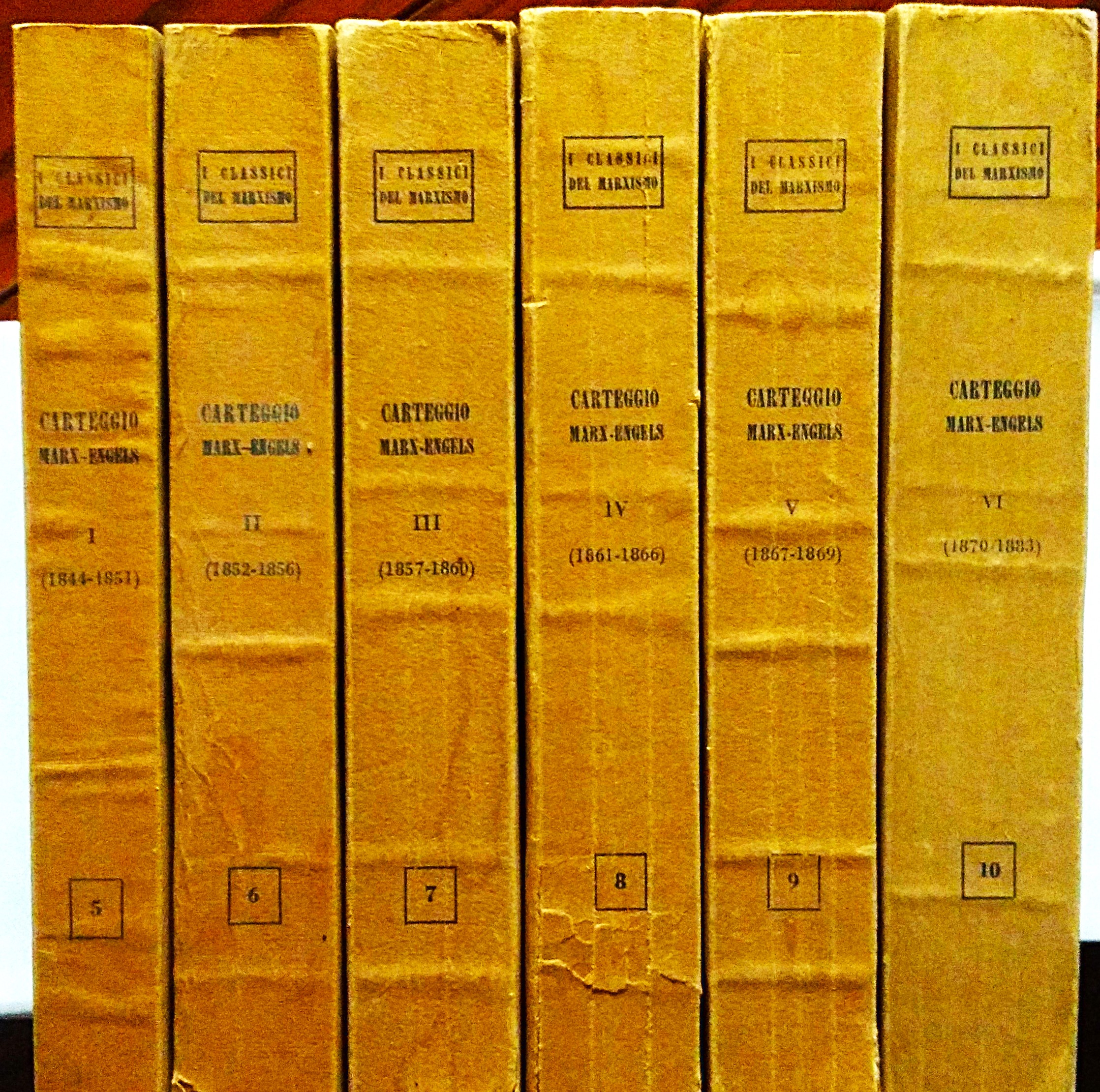 Carteggio Marx-Engels.