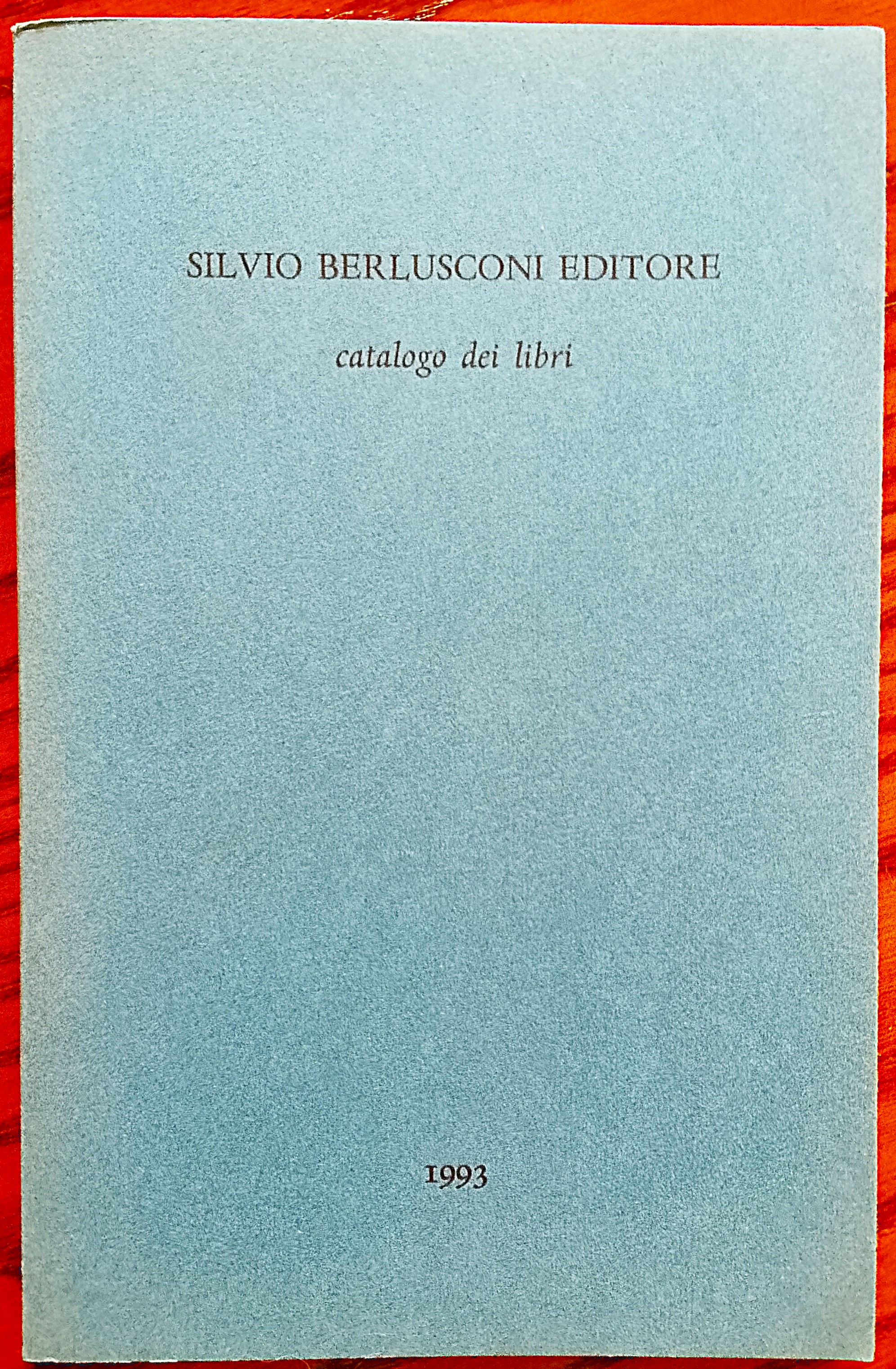 Catalogo dei libri.