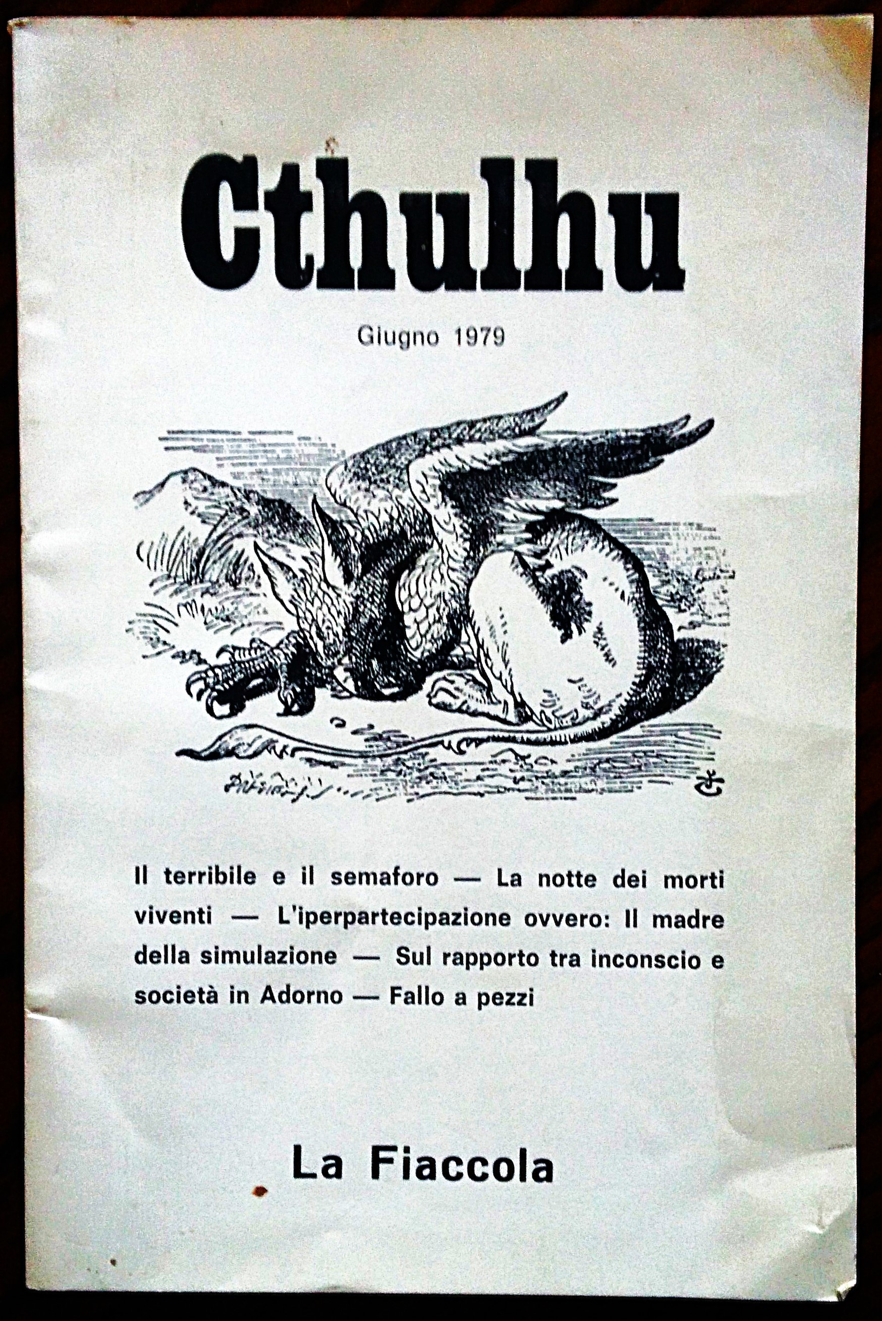 Cthulhu. Giugno 1979.