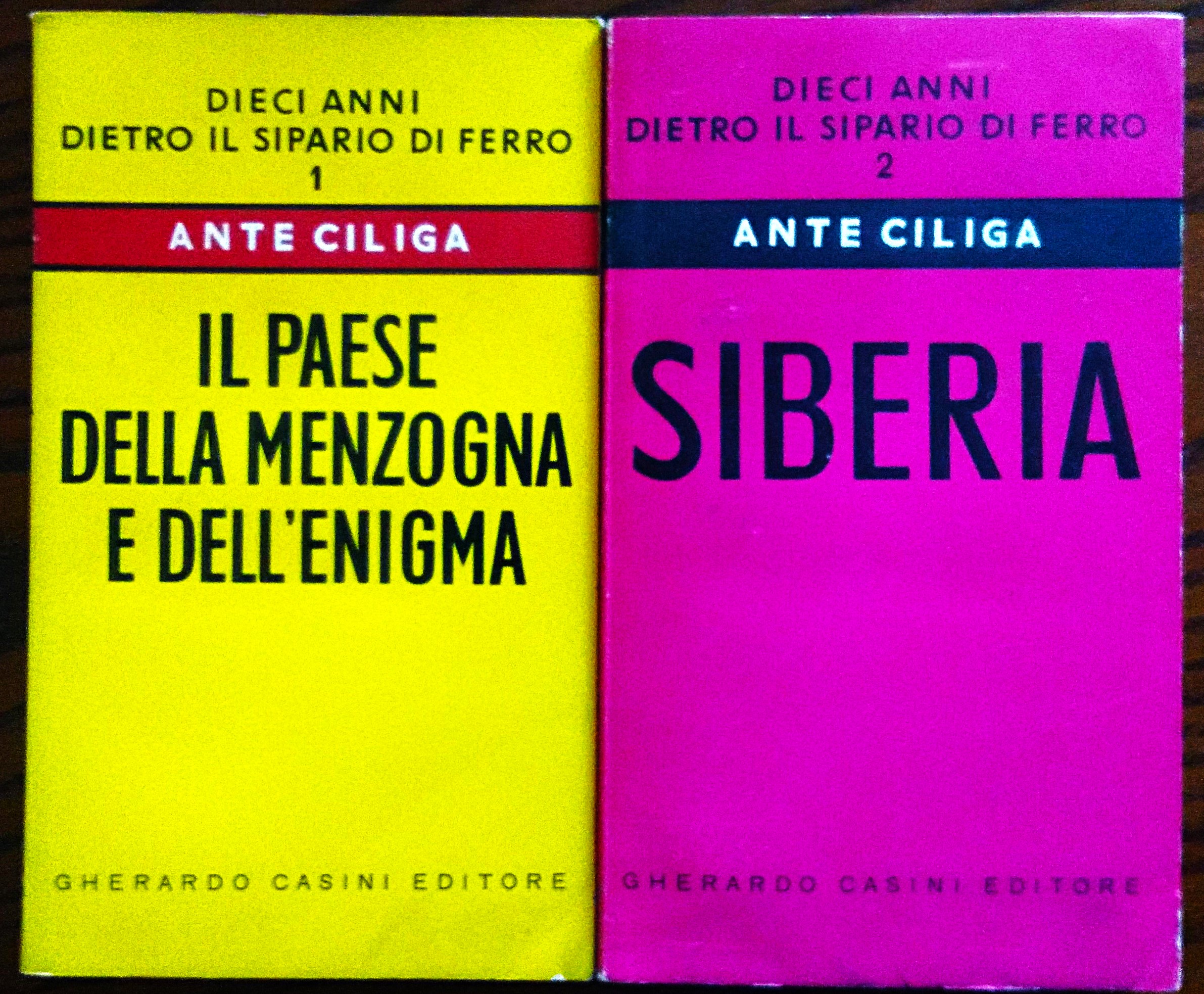 Dieci anni dietro il sipario di ferro.
