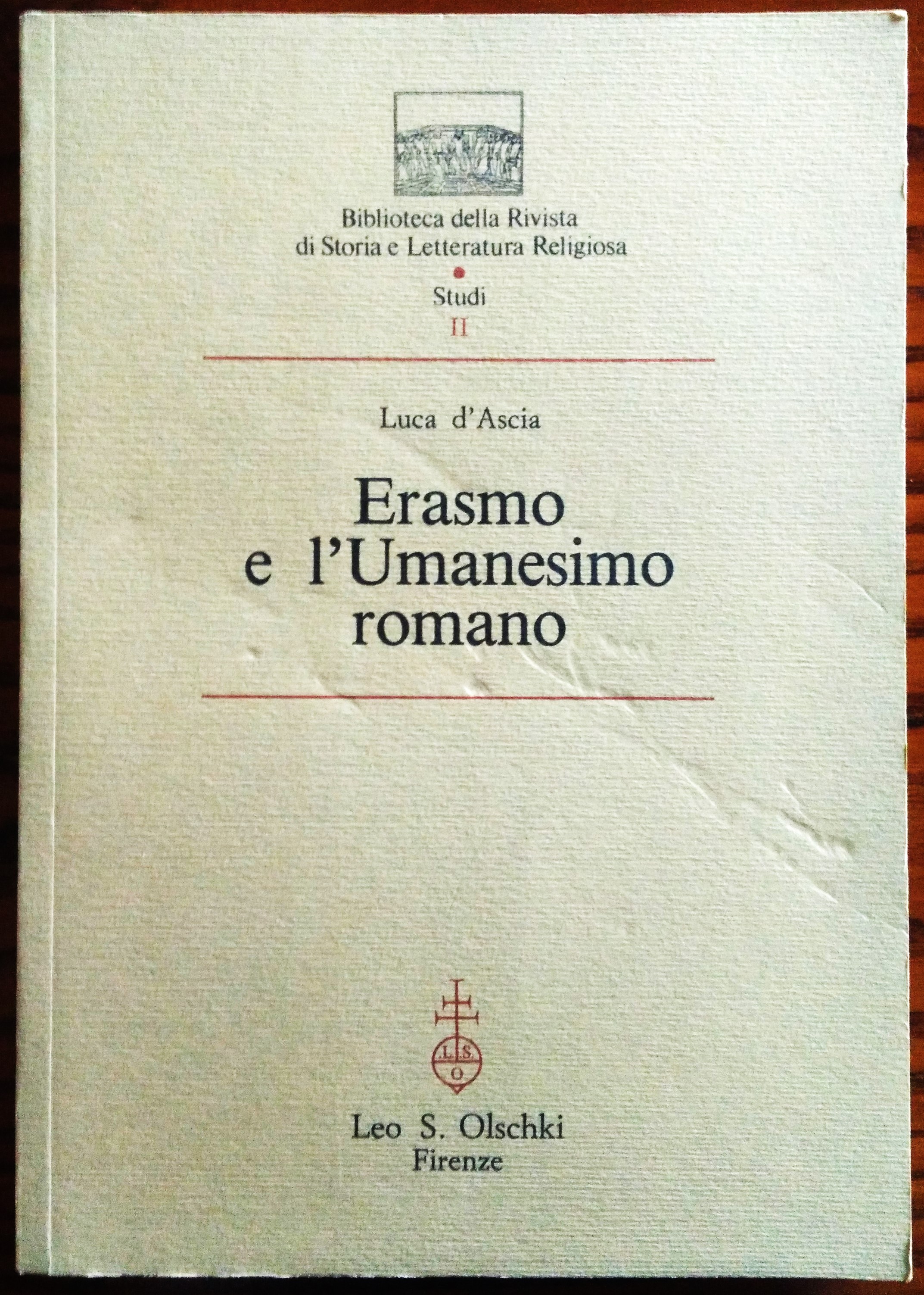 Erasmo e l'Umanesimo romano.