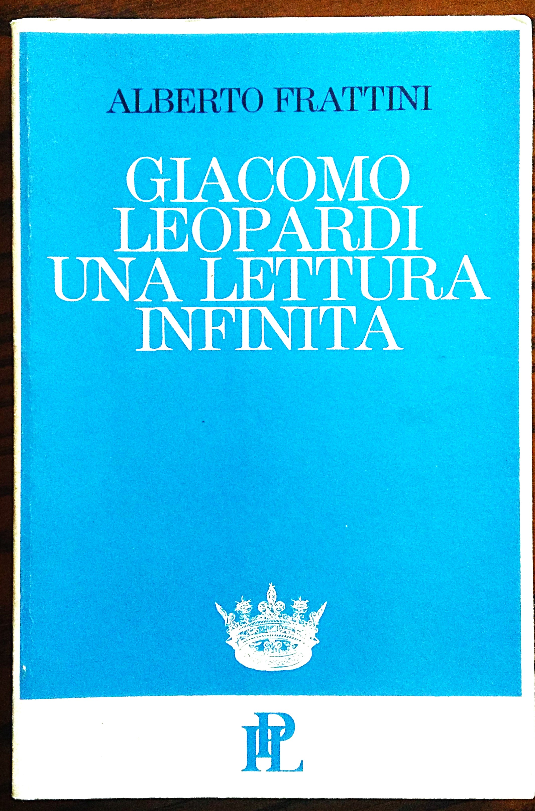 Giacomo Leopardi una lettura infinita.