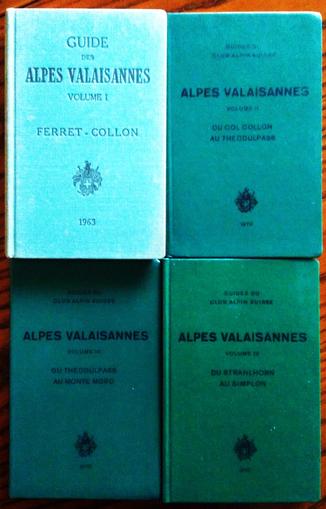 Guide des Alpes Valaisannes.