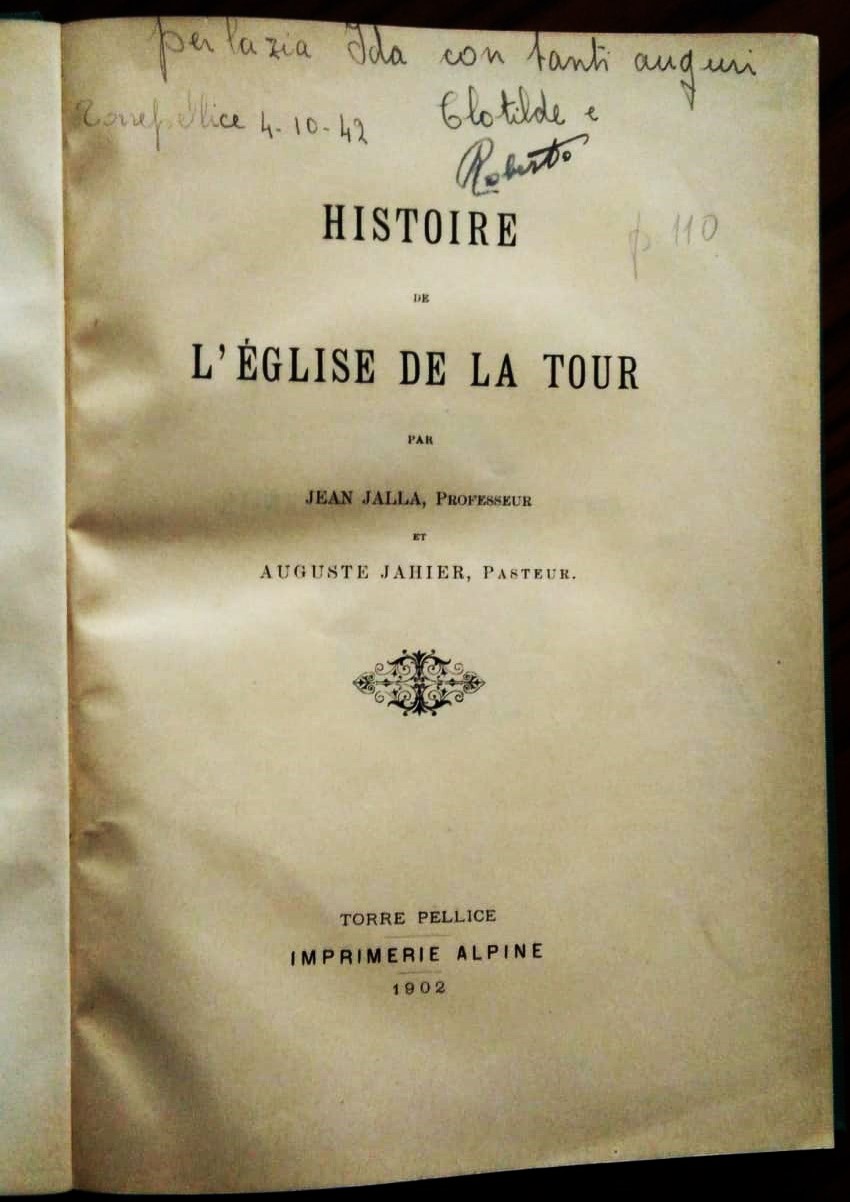 Histoire de l'eglise de la tour.