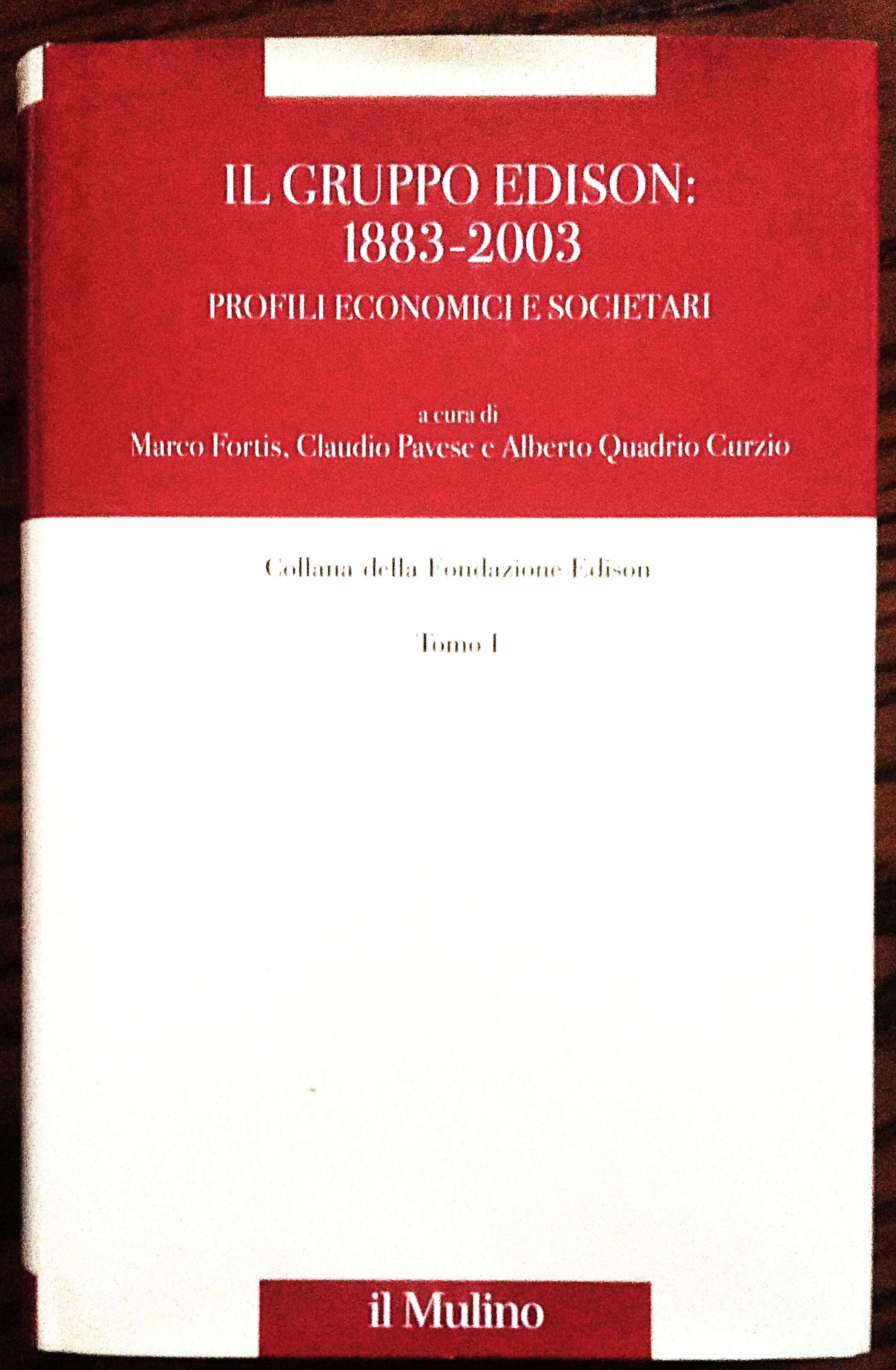Il Gruppo Edison: 1883-2003. Profili economici e societari. A cura …