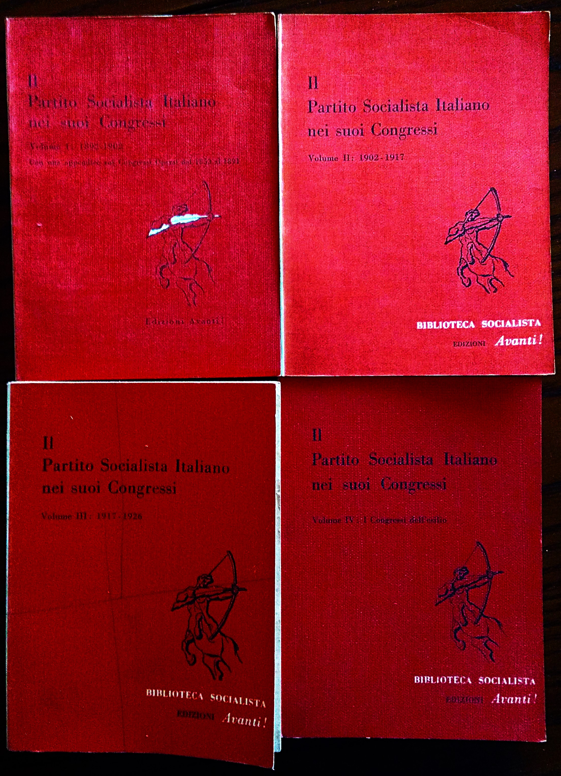 Il Partito Socialista Italiano nei suoi Congressi.