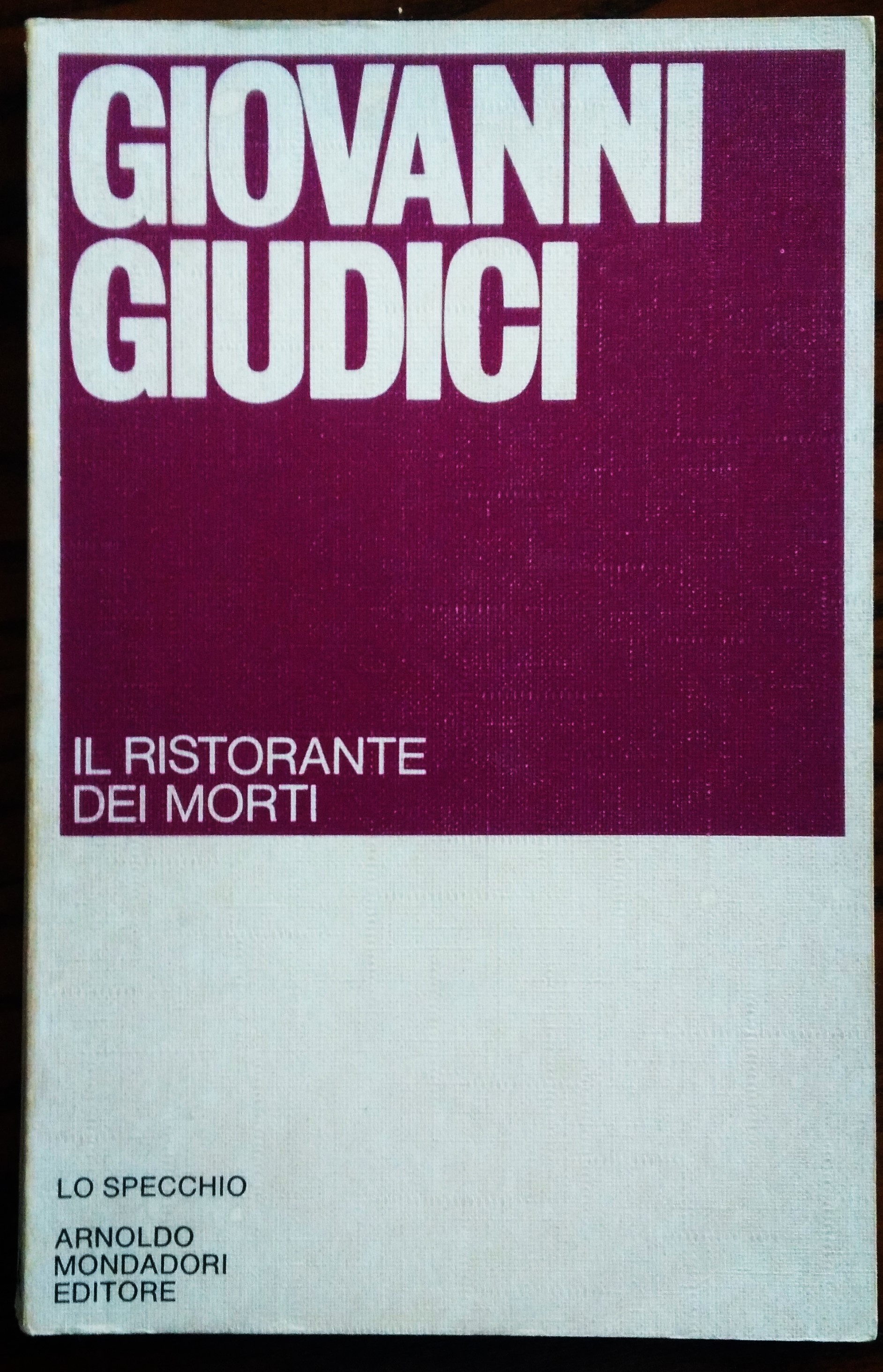 Il ristorante dei morti.