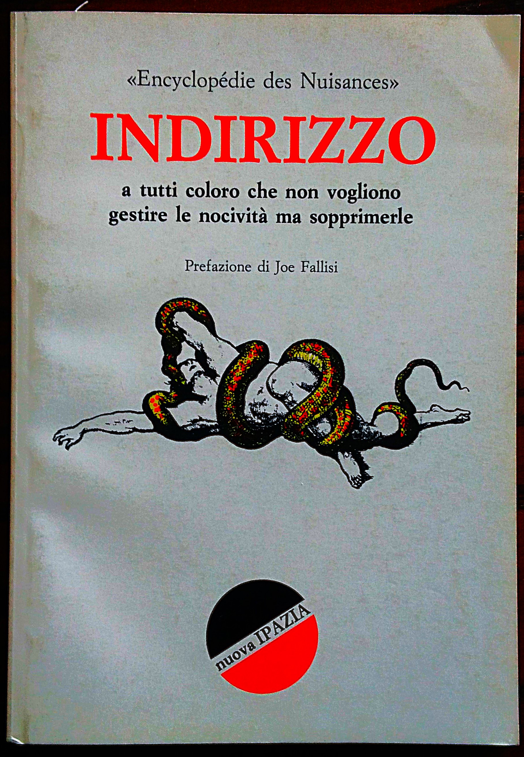 Indirizzo a tutti coloro che non vogliono gestire le nocività …