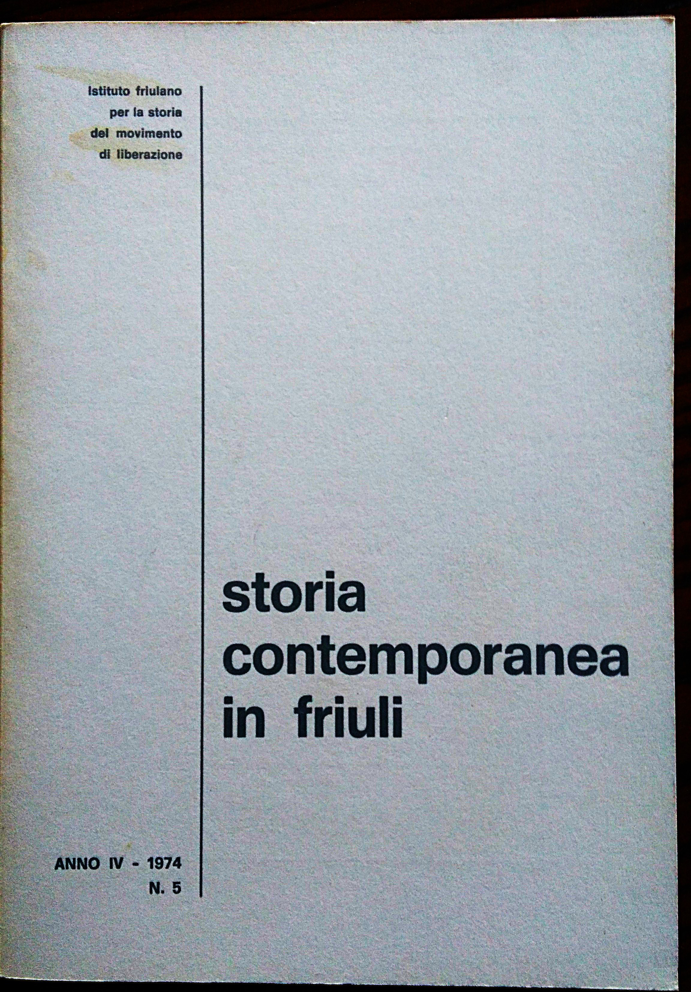 Istituto Friulano per la storia del movimento di liberazione. Storia …
