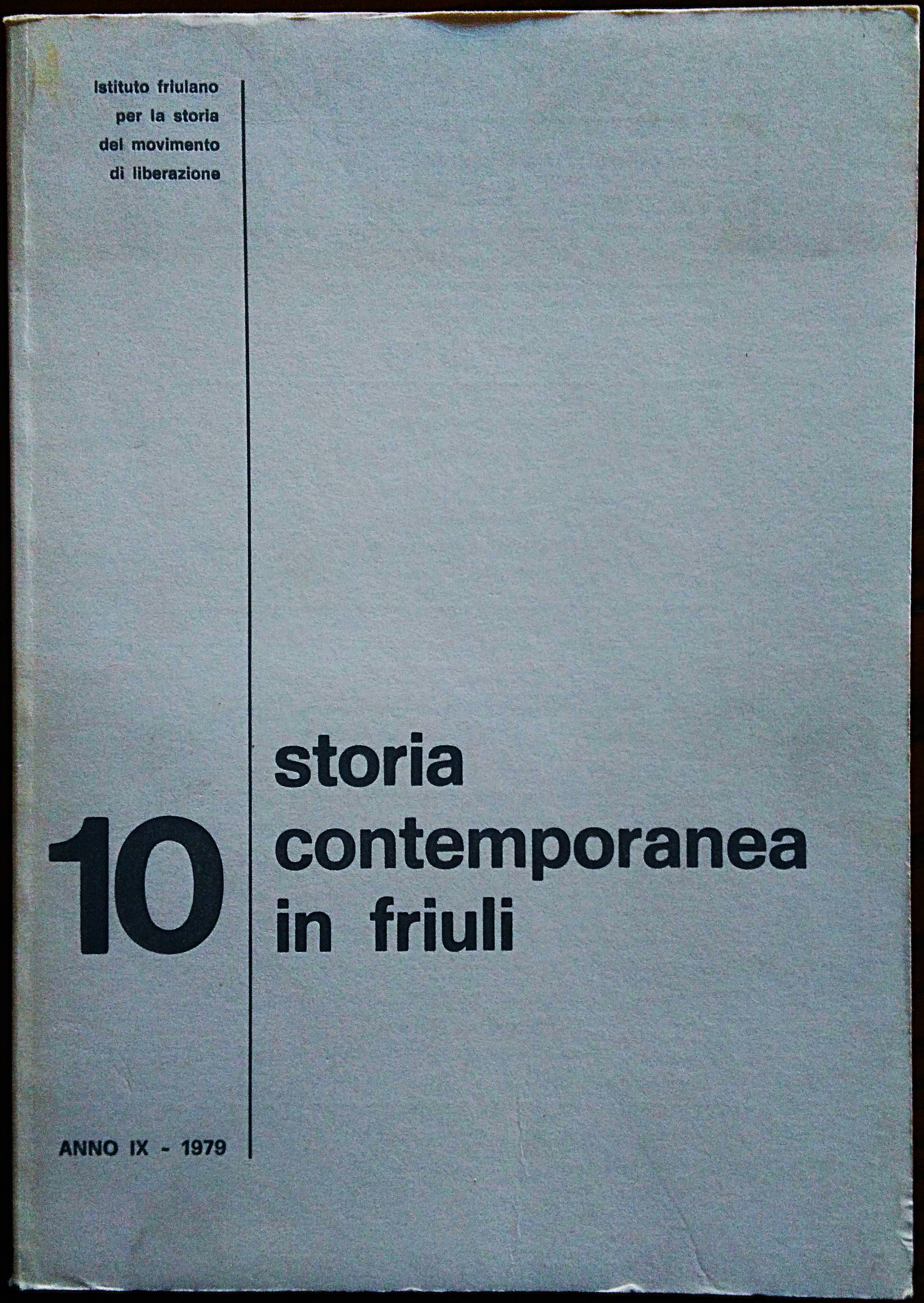 Istituto Friulano per la storia del movimento di liberazione. Storia …