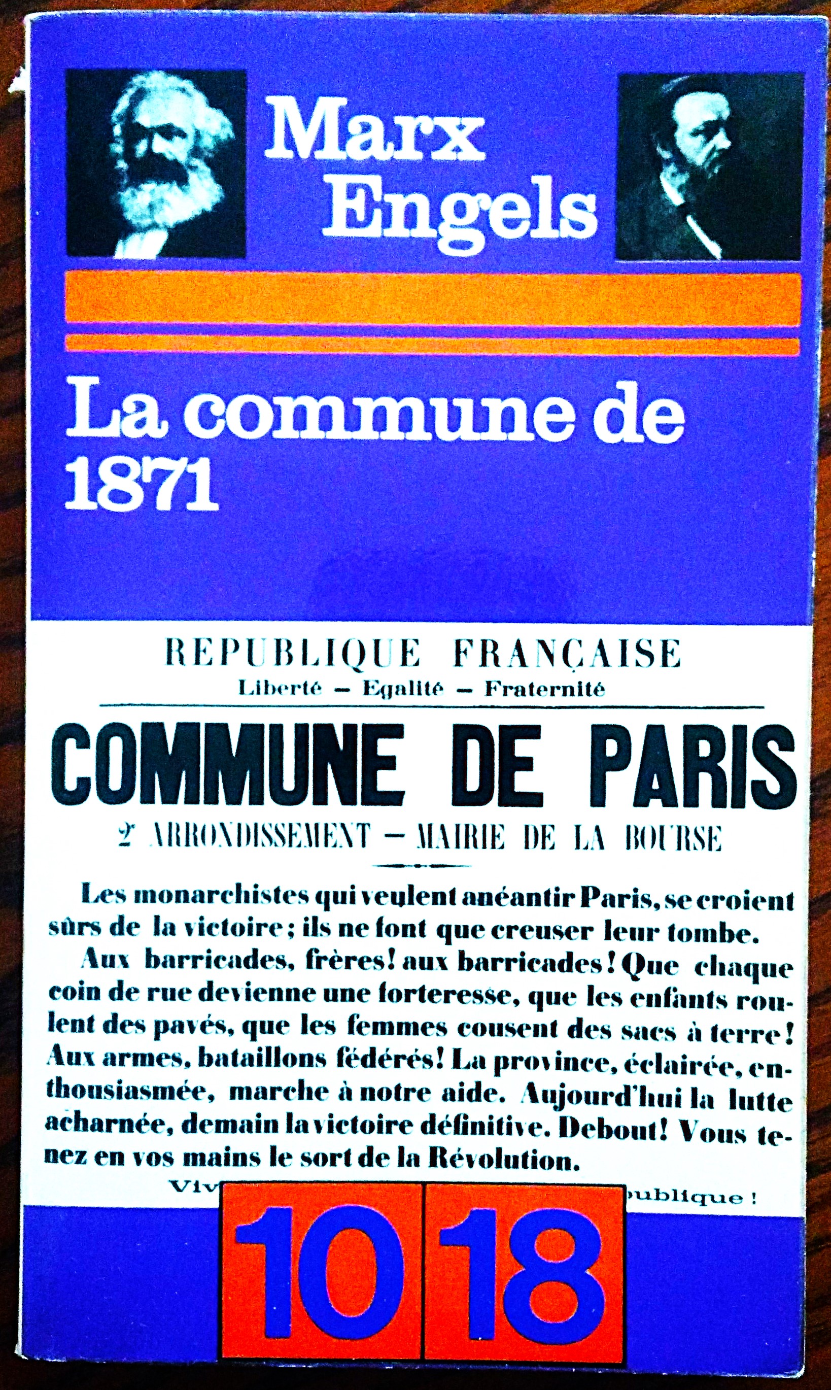 La Commune de 1871. Lettres et déclarations pour la plupart …