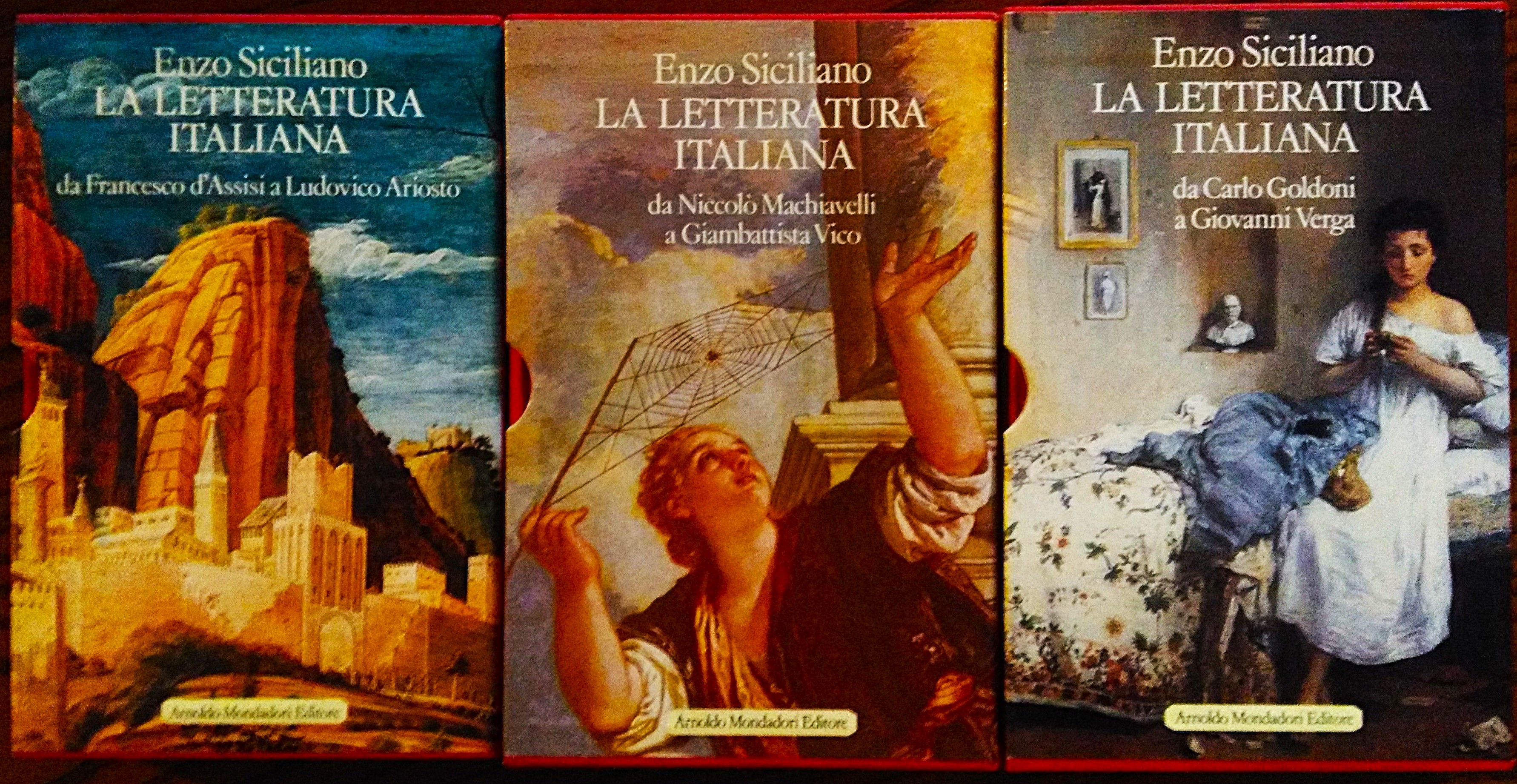 La letteratura italiana.