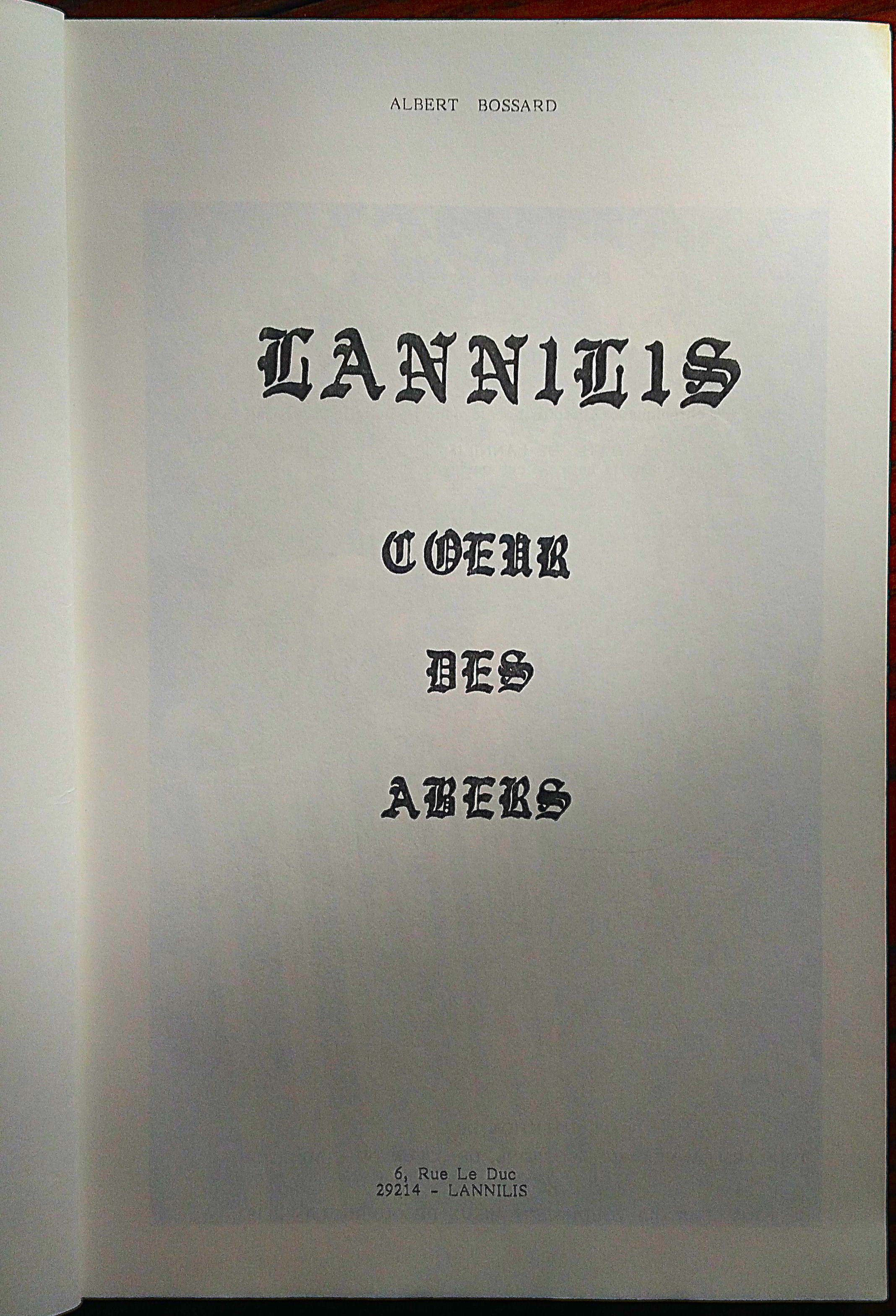 Lannilis Coeur des Abers.