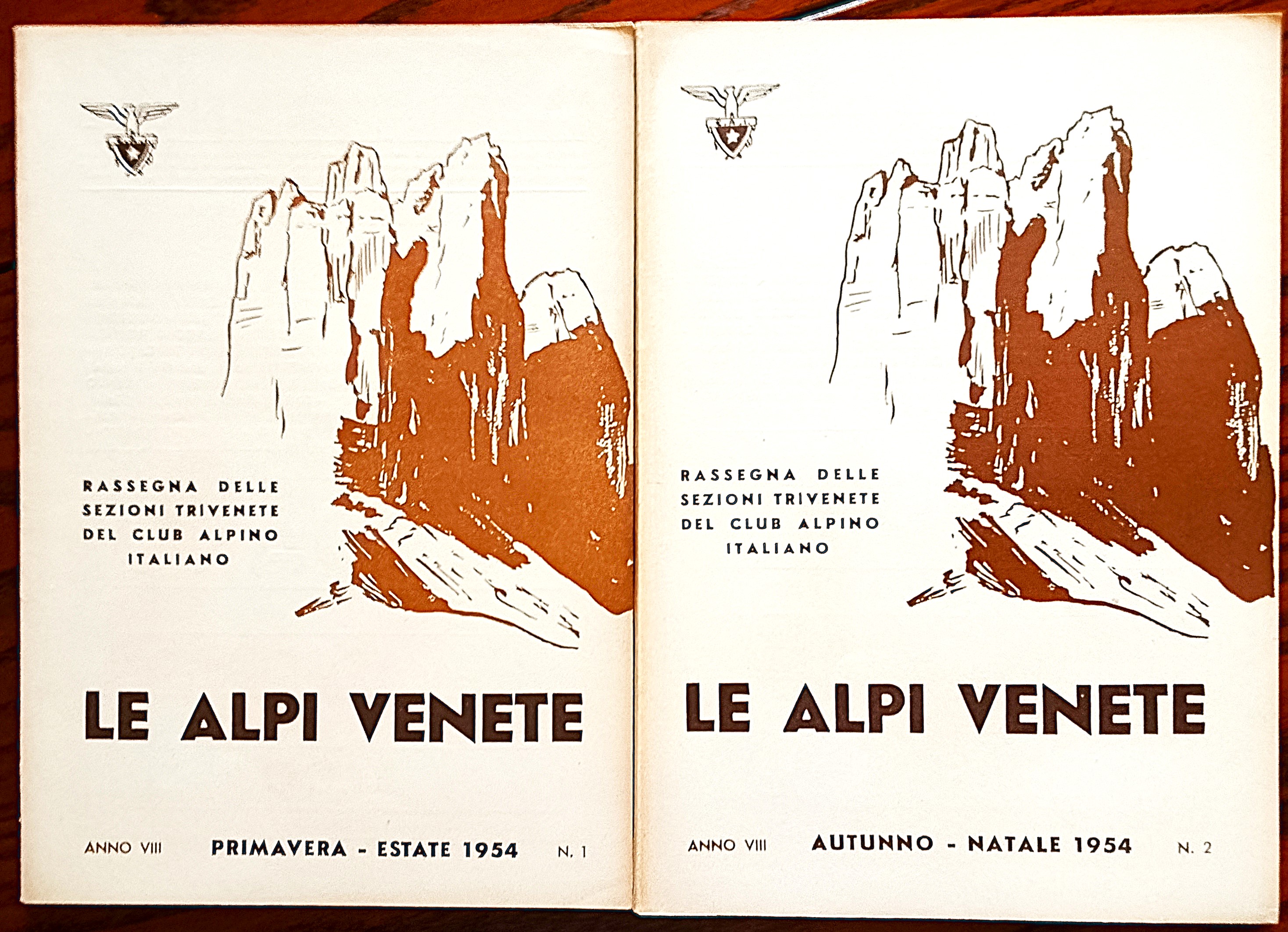 Le Alpi Venete. Rassegna semestrale delle Sezioni Trivenete del Club …
