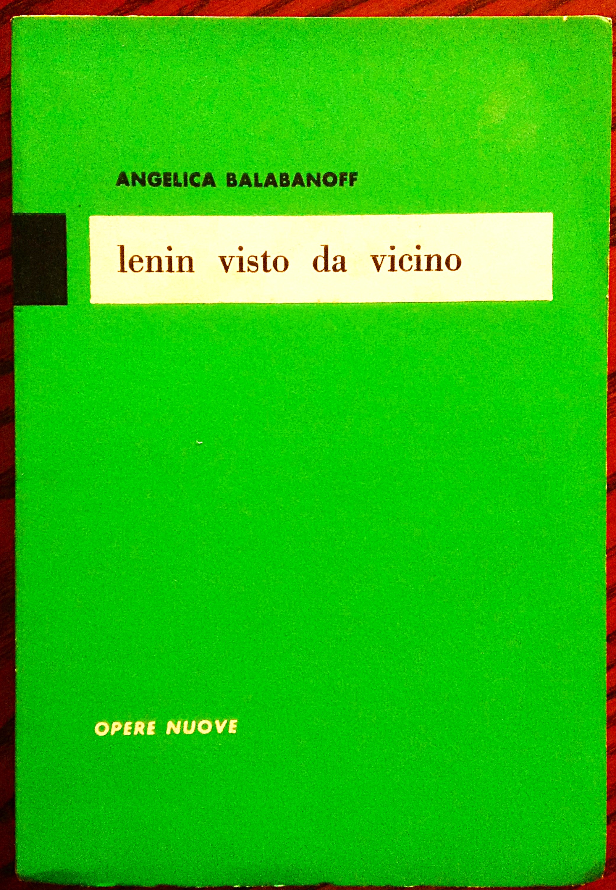 Lenin visto da vicino.