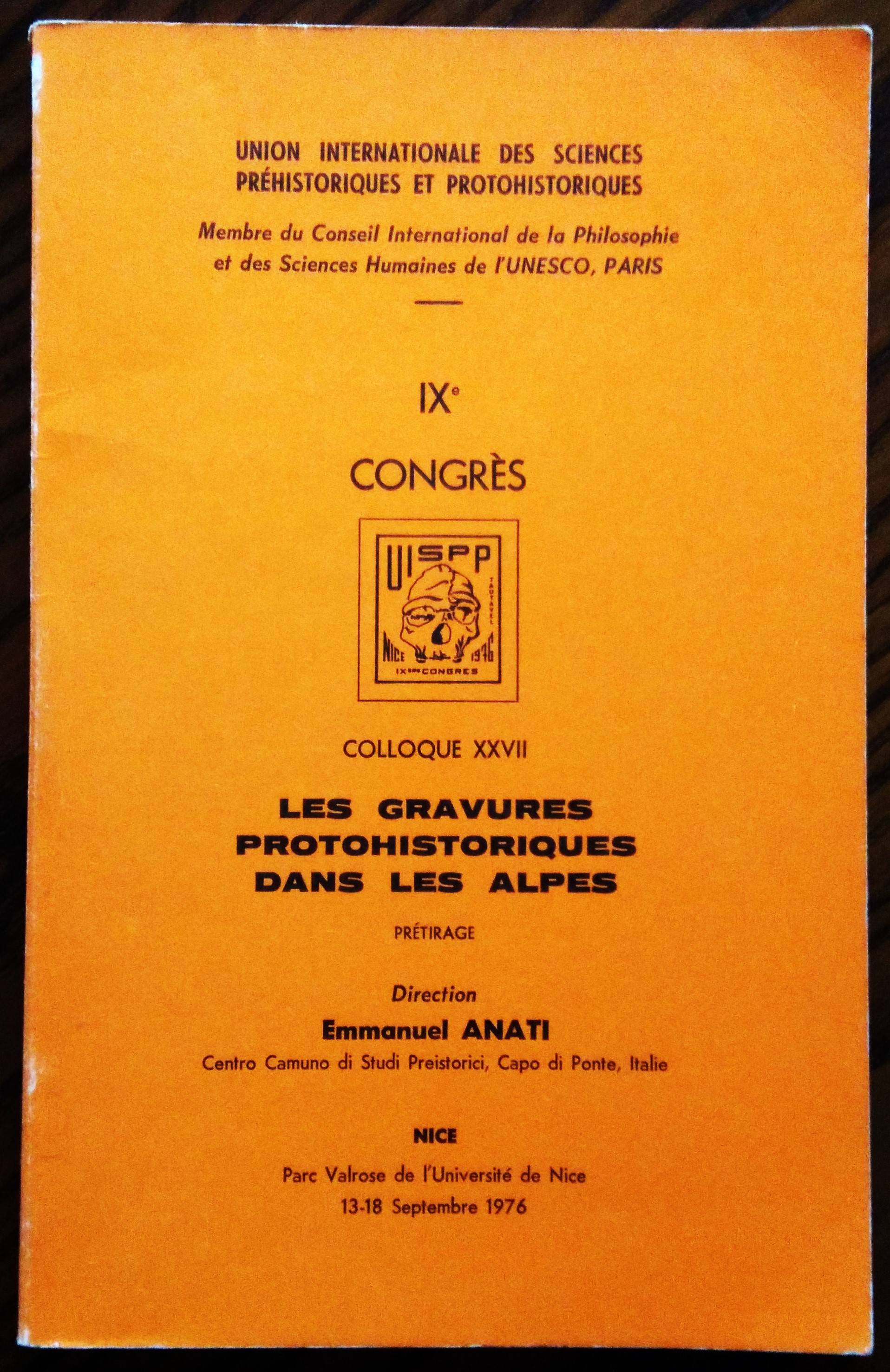 . Les gravures protohistoriques dans les Alpes. IXe Congrès de …